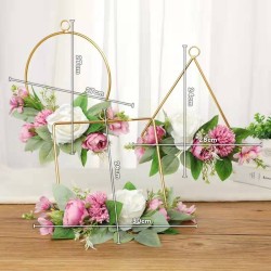 DECO FLEUR BRIDE/WELCOME/TRIANGLE/ROND FLEUR-BRIDE-WELCOME