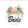 DECO FLEUR BRIDE/WELCOME/TRIANGLE/ROND FLEUR-BRIDE-WELCOME