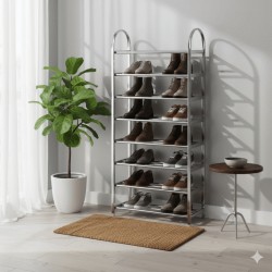 ETAGERE DE RANGEMENT ALU 60 × 23 × 115 7 NIVEAUX A27 CHAUS-A27