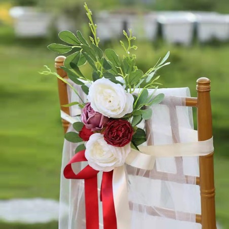 FLEUR BOUQUET POUR CHAISE /VOITURE DECO-CHAISE