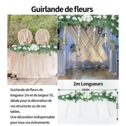 FLEUR POUR ARCHE 2MX0.55 GUIR-ARCHE