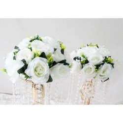 FLEURS COURONNES POUR CENTRES DE TABLE FLEUR-COURONNE