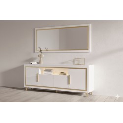 GOLD ENFILADE AVEC MIROIR 207 × 45 × 85 GOLD-ENFILADE