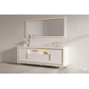 GOLD ENFILADE AVEC MIROIR 207 × 45 × 85 GOLD-ENFILADE