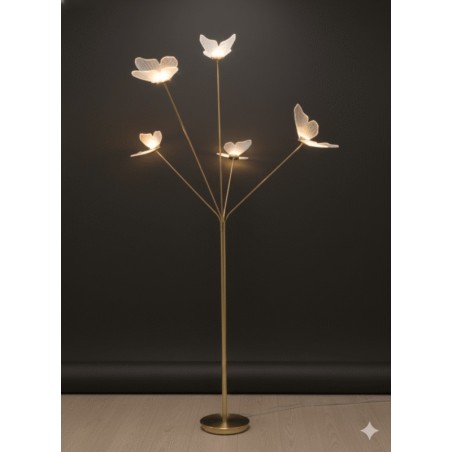 LAMPE LED A POSER AVEC SOCLE 1M20 D03 (PAPILLON) LAMPE-D03