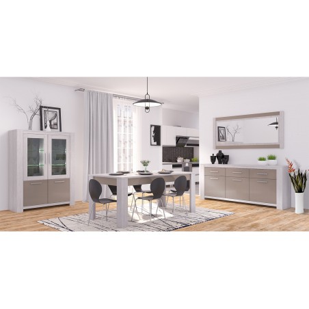 LAURA TABLE A MANGER RALLONGE 180/230 LAURA-TABLE
