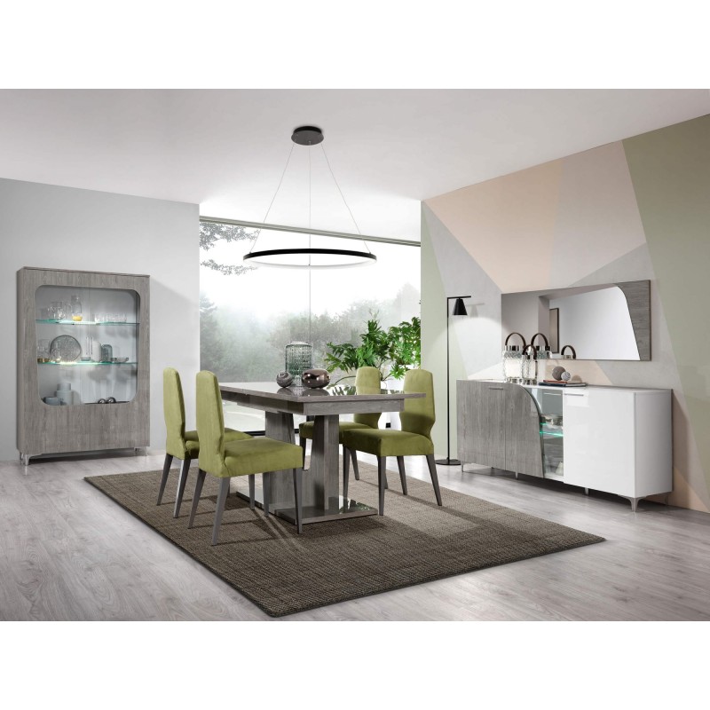 LIPARI VITRINE 2P LIPARI VIT-2P