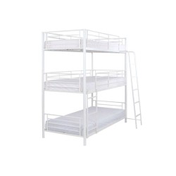LIT SUPERPOSES 1P+1P+1P BLANC LITSUP-3P