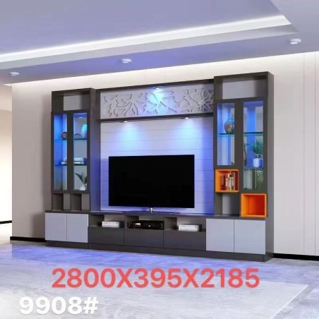 LIVING MODERNE 2800 × 395 × 2185 9908 LIVING-9908