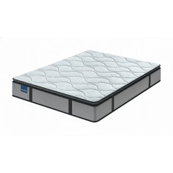 MATELAS AVEC SURMATELAS INTEGRE 140 × 190 × 26 MAHORA DREAM MATE-SUR140-MAHORACREAM