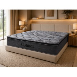 MATELAS AVEC SURMATELAS INTEGRE 160 × 200 × 30 COSMOS MATE-COSMOS-160X200X30