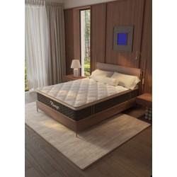 MATELAS AVEC SURMATELAS INTEGRE 180 × 200 × 32 NUAGE MATE-NUAGE-180X200X32
