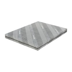MATELAS MOUSSE IMPRIME POLYURETHANE 140 × 190 × 15 COMFORTABLE MATE2P-COMFORTABLE