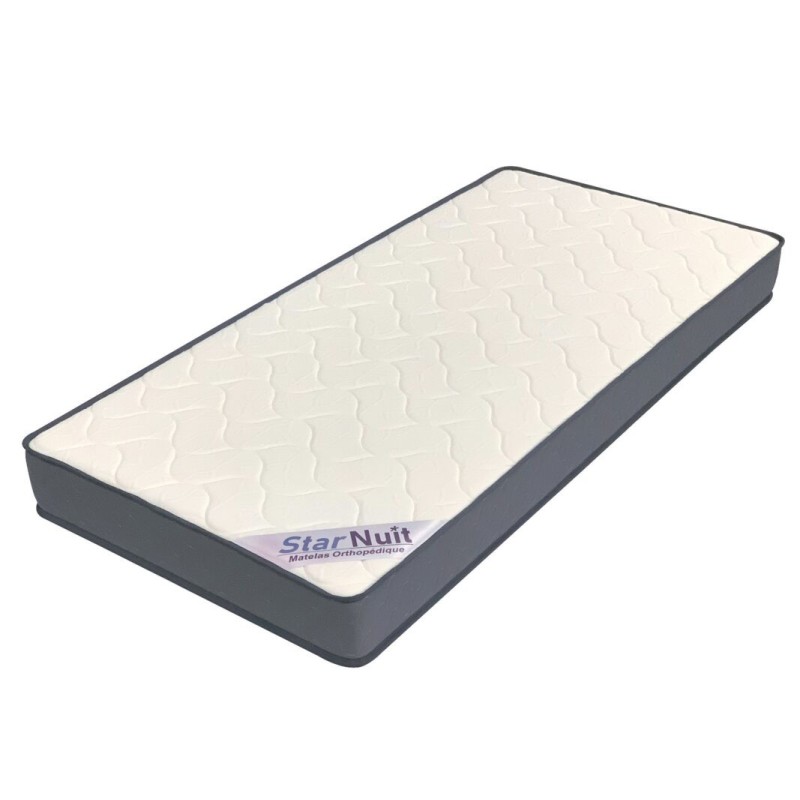 MATELAS MOUSSE ORTHOPEDIQUE 90 × 190 × 17XD25 STARNUIT MAT-STARNUIT-90