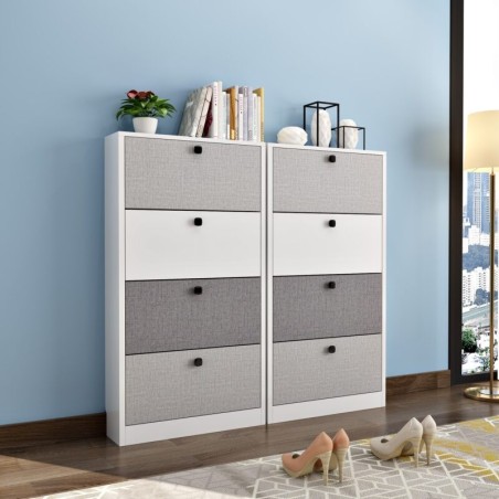 MEUBLE CHAUSSURE 3465-4 65 × 24 × 140 CHAUS-3465-4