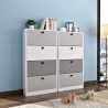 MEUBLE CHAUSSURE 3465-4 65 × 24 × 140 CHAUS-3465-4