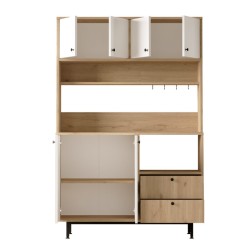 MEUBLE CUISINE RE5-SW CHENE BLANC CUIS-RE5-SW