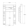 MEUBLE WC LO1-SW MEUB-LO1-SW