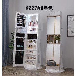 MIROIR SUR PIED AVEC RANG BIJOUX ROTATIF 6227 MIR-6227