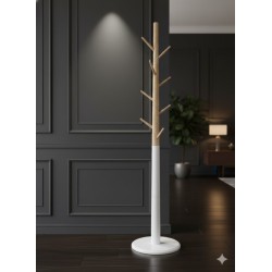 PORTE MANTEAU BLANC 818 MANTO-818