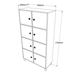 RANGEMENT BUREAU MN06-BA BURE-MN06-BA