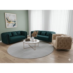 SALON 1(BEIGE)+2(VERT)+3 (VERT) VERT S501-VERT