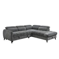 SALON ANGLE CONVERTIBLE /COFFRE KF7821 254 × 221 × 78 MISTERIO SALON-KF7821