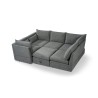 SALON ANGLE CONVERTIBLE AVEC COFFRE 6P HS468 SALON-HS748