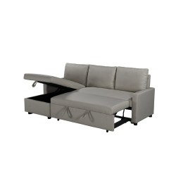 SALON ANGLE CONVERTIBLE/COFFRE ZY 307V 203 × 131 × 89 SALON-ZY307V