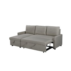 SALON ANGLE CONVERTIBLE/COFFRE ZY 307V 203 × 131 × 89 SALON-ZY307V