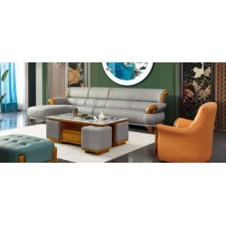 SALON ANGLE F038 GRIS SALON-F038