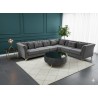 SALON ANGLE R3067B GRIS SALON-R3067B