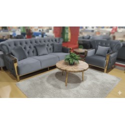 SALON LUXE 3+1 226 × 920 × 950 GRIS M006 SALON-M006