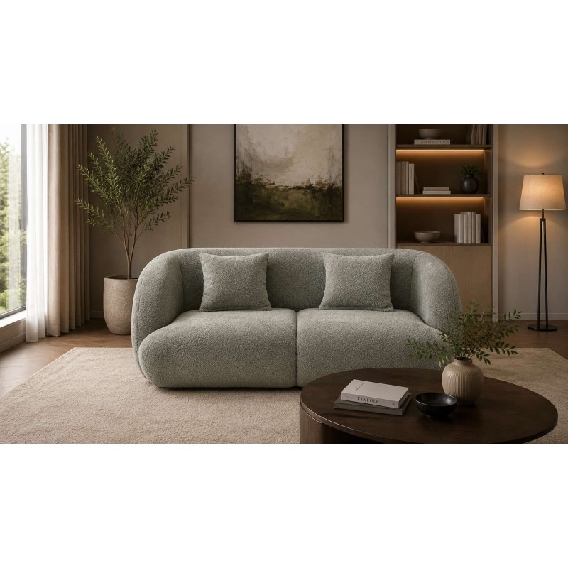 SALON MODERNE GRIS 1800 × 900 × 750 L885 SALON-L885