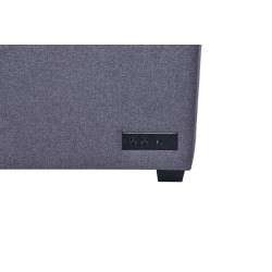 SALON PANORAMIQUE CONVERTIBLE /COFFRE XL1616 GRIS 273 × 143 × 88 SALON-XL1616