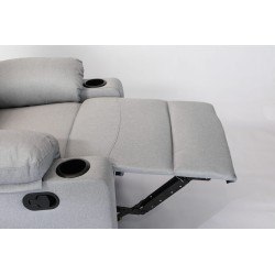 SALON RELAX GRIS 7664-27 90 × 100 × 48-165 RELAX-7664-27