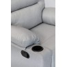 SALON RELAX GRIS 7664-27 90 × 100 × 48-165 RELAX-7664-27