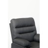 SALON RELAX NOIR 7661-32 90 × 100 × 48-165 RELAX-7661-32