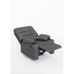 SALON RELAX NOIR 7661-32 90 × 100 × 48-165 RELAX-7661-32