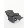 SALON RELAX NOIR 7661-32 90 × 100 × 48-165 RELAX-7661-32