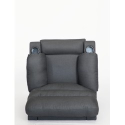 SALON RELAX NOIR 7661-32 90 × 100 × 48-165 RELAX-7661-32