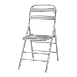 TABLE ALU AVEC 2 CHAISES PLIABLE 18334 TABLEALU-18334