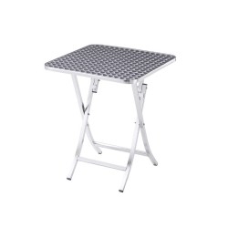 TABLE ALU AVEC 2 CHAISES PLIABLE 18334 TABLEALU-18334