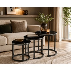 TABLE BASSE /3 GIGOGNE 19B 50+45+40 19B-TB