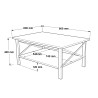 TABLE BASSE MA2-SW MA2-SW-TB