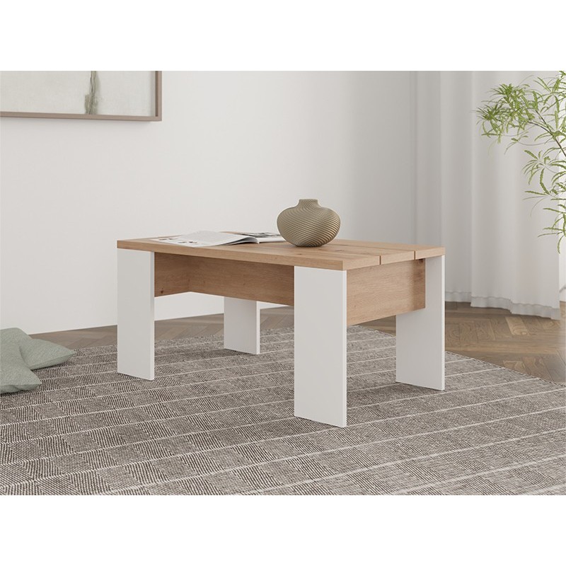 TABLE BASSE MONTESE 11014932 90 × 50 MONTESETB-RECT90X50