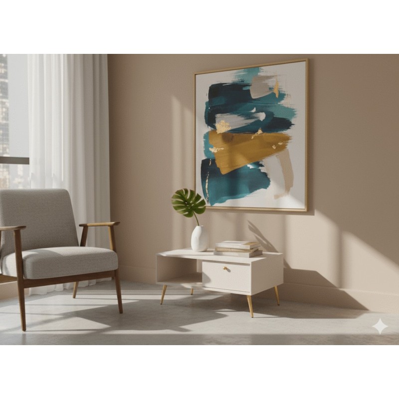 TABLE BASSE ROSE 87 × 43,2 × 66 ROSE-TB