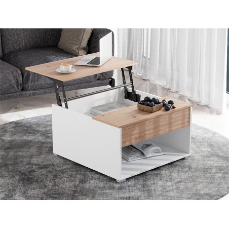 TABLE BASSE TARANTO 11013076 80 × 80 × 45 TARANTO-TB