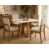 TABLE LINS RECTANGLE SC155-128 1200 × 800 × 800 TABLE-LINS-SC155-128-RECT