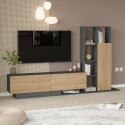 TABLE TV AVEC COLONNE BE1-SA BE1-SA-TV